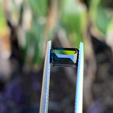 1.34ct Teal Sapphire, Emerald Shape