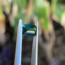 1.34ct Teal Sapphire, Emerald Shape