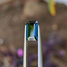 1.19ct Teal Blue Australian Sapphire, Emerald Shape