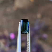 1.19ct Teal Blue Australian Sapphire, Emerald Shape