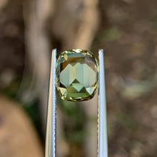 2.91ct Light Green Australian Sapphire, Cushion
