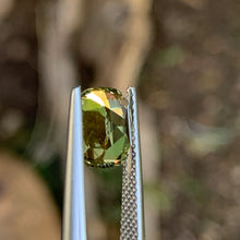 2.91ct Light Green Australian Sapphire, Cushion