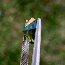 4.18ct Green Sapphire, Elongated Cushion