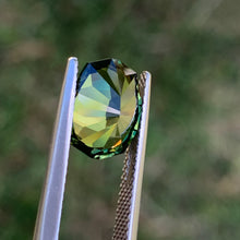 4.18ct Green Sapphire, Elongated Cushion