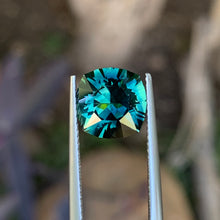 4.03ct Teal Australian Sapphire, Cushion