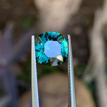 4.03ct Teal Australian Sapphire, Cushion