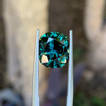 5.3ct Teal Australian Sapphire, Cushion