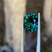 5.3ct Teal Australian Sapphire, Cushion