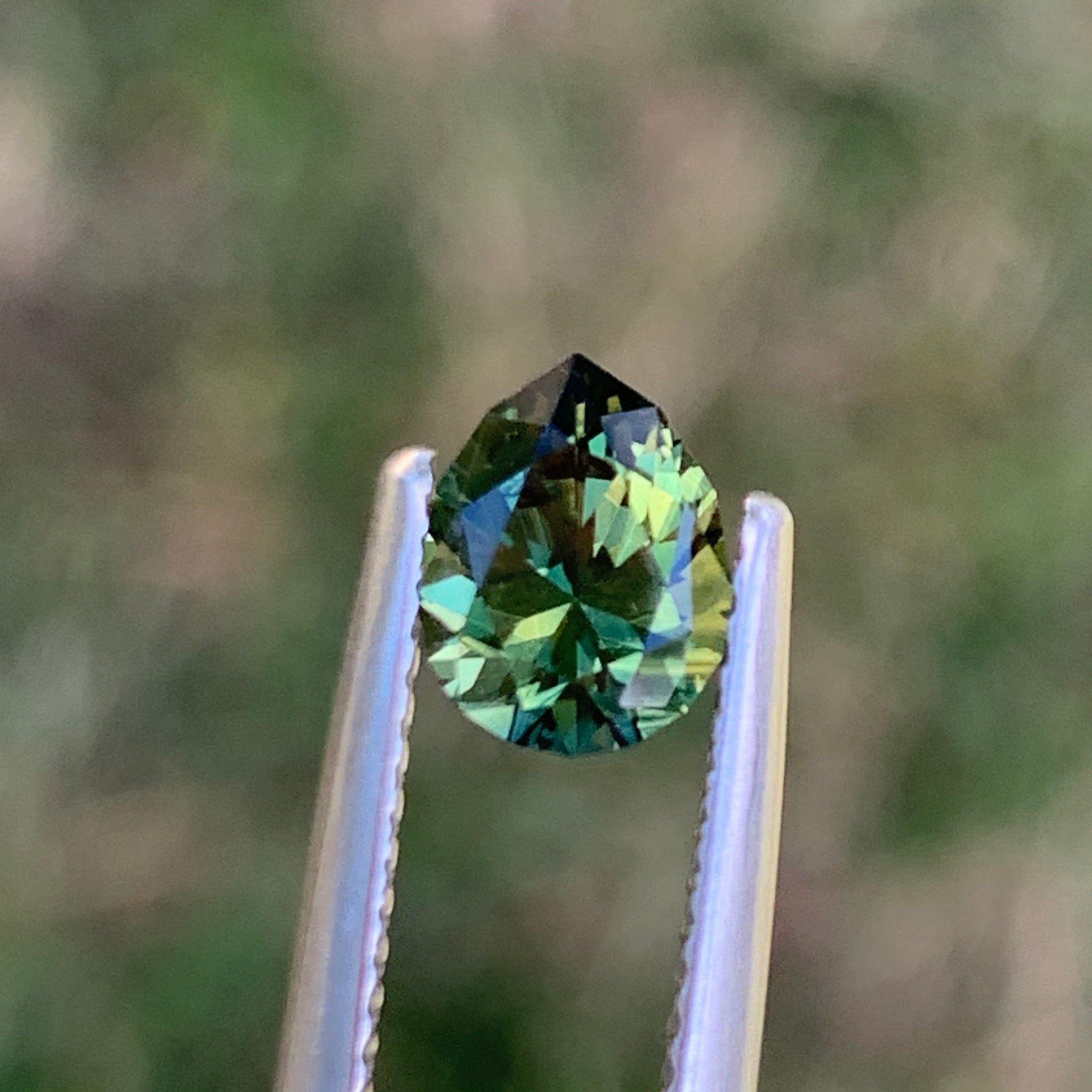 1.05ct Green Sapphire, Pear