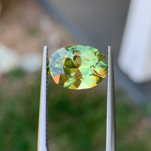 4.18ct Light Green Australian Sapphire, Oval