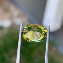 4.18ct Light Green Australian Sapphire, Oval