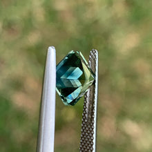 2.13ct Bluish Green Parti Sapphire, Octagon