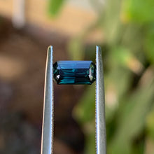 1.4ct Blue Green Sapphire, Emerald Shape