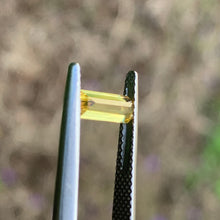 0.93ct Yellow Sapphire, Emerald Shape