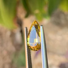 4.38ct Yellow Sapphire, Pear