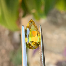 4.38ct Yellow Sapphire, Pear