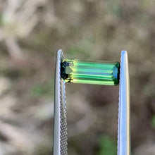 1.54ct Wattle Parti Sapphire, Long Emerald Shape