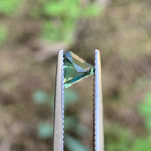 0.89ct Green Sapphire, Trillion