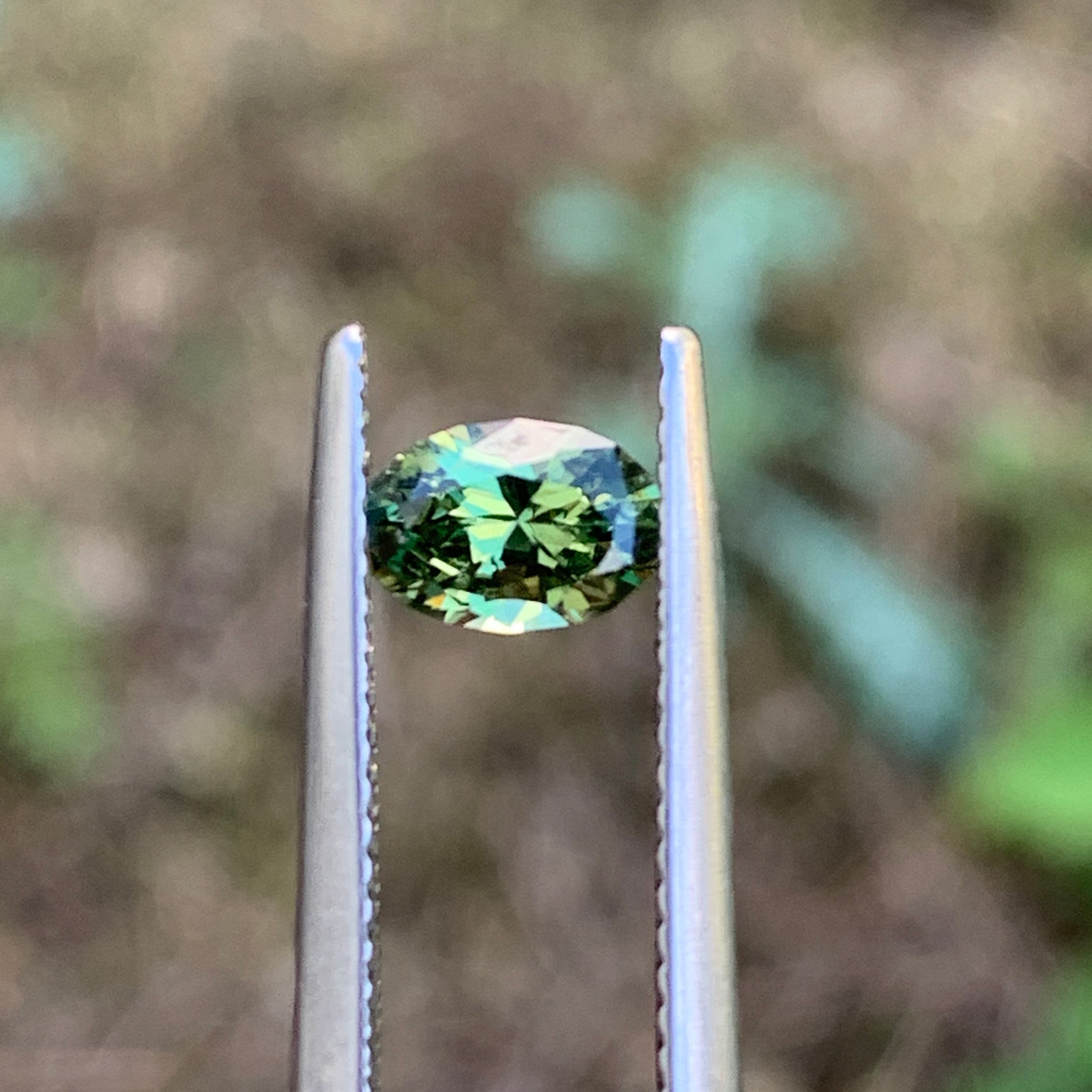 0.76ct Green Sapphire, Oval