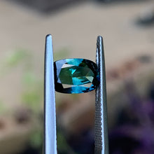 2.13ct Teal Sapphire, Cushion