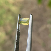 0.68ct Yellow Sapphire, Emerald Shape