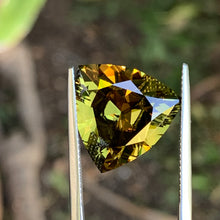 13.91ct Chartreuse Australian Sapphire, Trillion