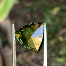 13.91ct Chartreuse Australian Sapphire, Trillion