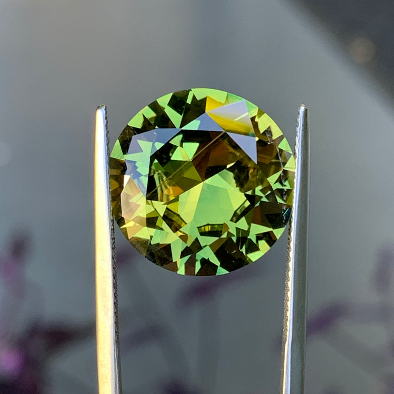 15.91ct Wattle Parti Australian Sapphire, Round