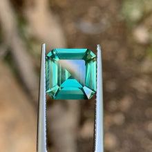 4.67ct Green Australian Sapphire, Octagon