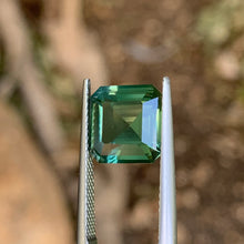 4.67ct Green Australian Sapphire, Octagon