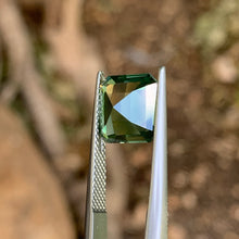 4.67ct Green Australian Sapphire, Octagon