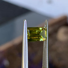 2.59ct Yellow Parti Australian Sapphire, Emerald Shape