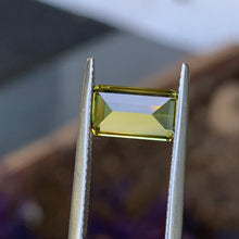 2.59ct Yellow Parti Australian Sapphire, Emerald Shape