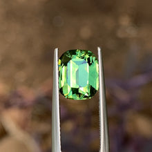 3.96ct Green Australian Sapphire, Cushion