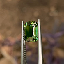 3.96ct Green Australian Sapphire, Cushion