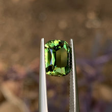 3.96ct Green Australian Sapphire, Cushion