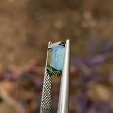 3.96ct Green Australian Sapphire, Cushion