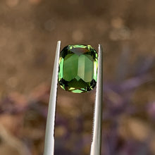 3.96ct Green Australian Sapphire, Cushion