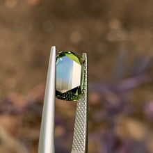3.96ct Green Australian Sapphire, Cushion