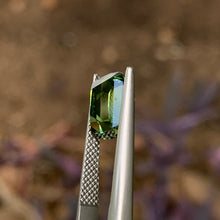 3.96ct Green Australian Sapphire, Cushion