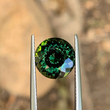 6.7ct Green Australian Sapphire, Round