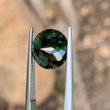 6.7ct Green Australian Sapphire, Round