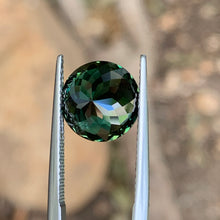 6.7ct Green Australian Sapphire, Round