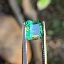 3.54ct Green Australian Sapphire, Octagon