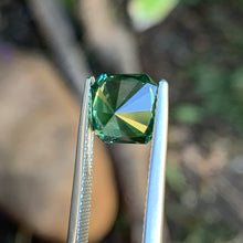 3.54ct Green Australian Sapphire, Octagon