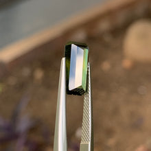 4.56ct Green Australian Sapphire, Emerald Shape
