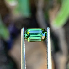 1.54ct Green Australian Sapphire, Emerald Shape