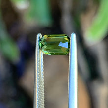 1.54ct Green Australian Sapphire, Emerald Shape