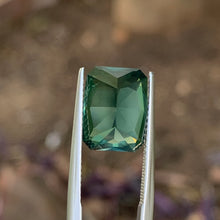 7.37ct Opalescent Green Australian Sapphire, Cushion