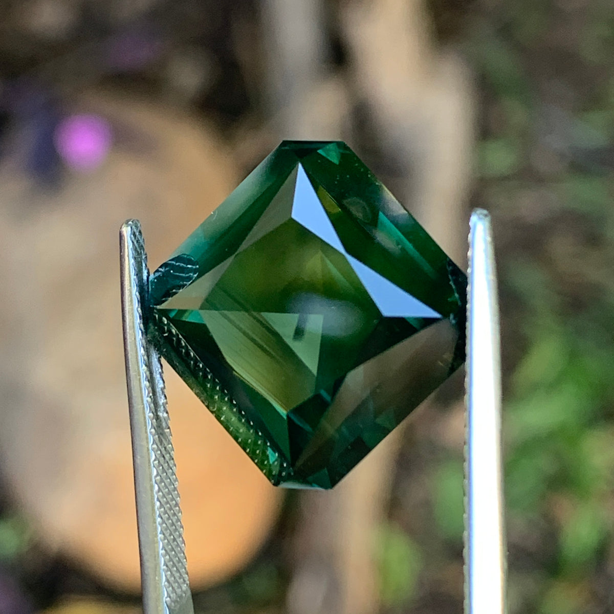 19.46ct Blue Green Australian Sapphire, Octagon
